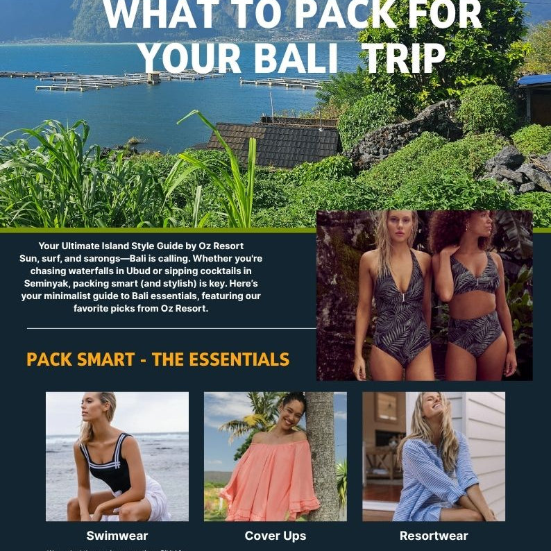 What to Pack For Your Bali Trip.