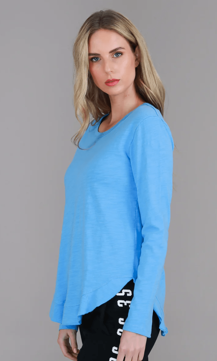 3rd Story Mosman Tee 100% French Cotton Pacific.