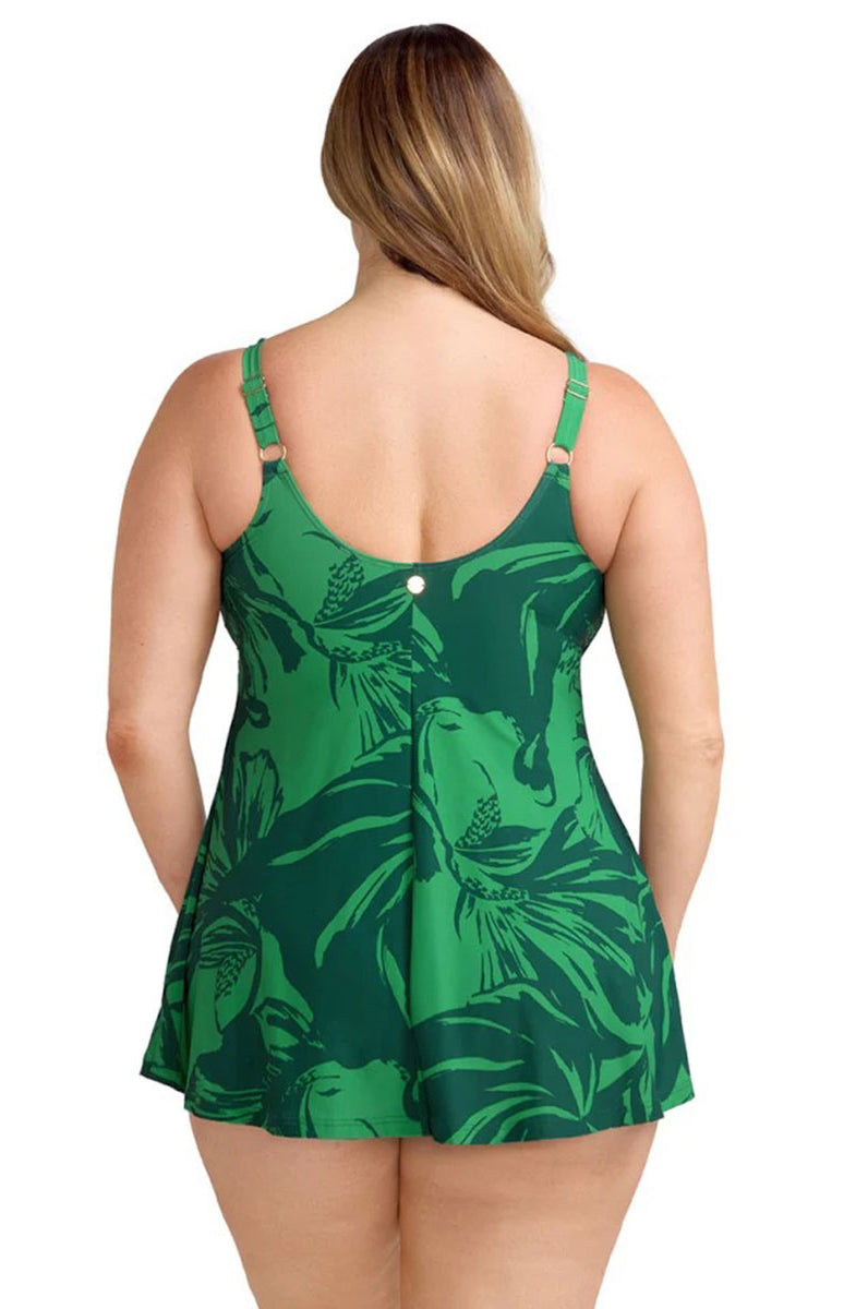 Artesands Les Fauves Delacroix Cross Over Swimdress - Green_4