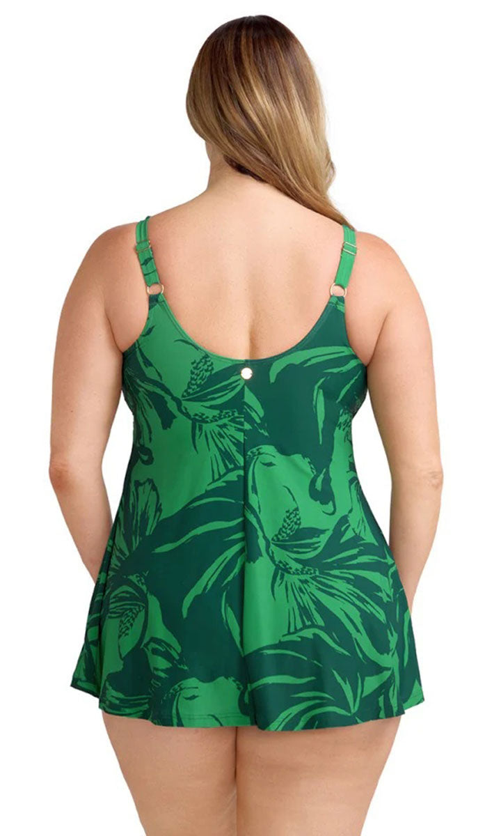Artesands Les Fauves Delacroix Cross Over Swimdress - Green_4