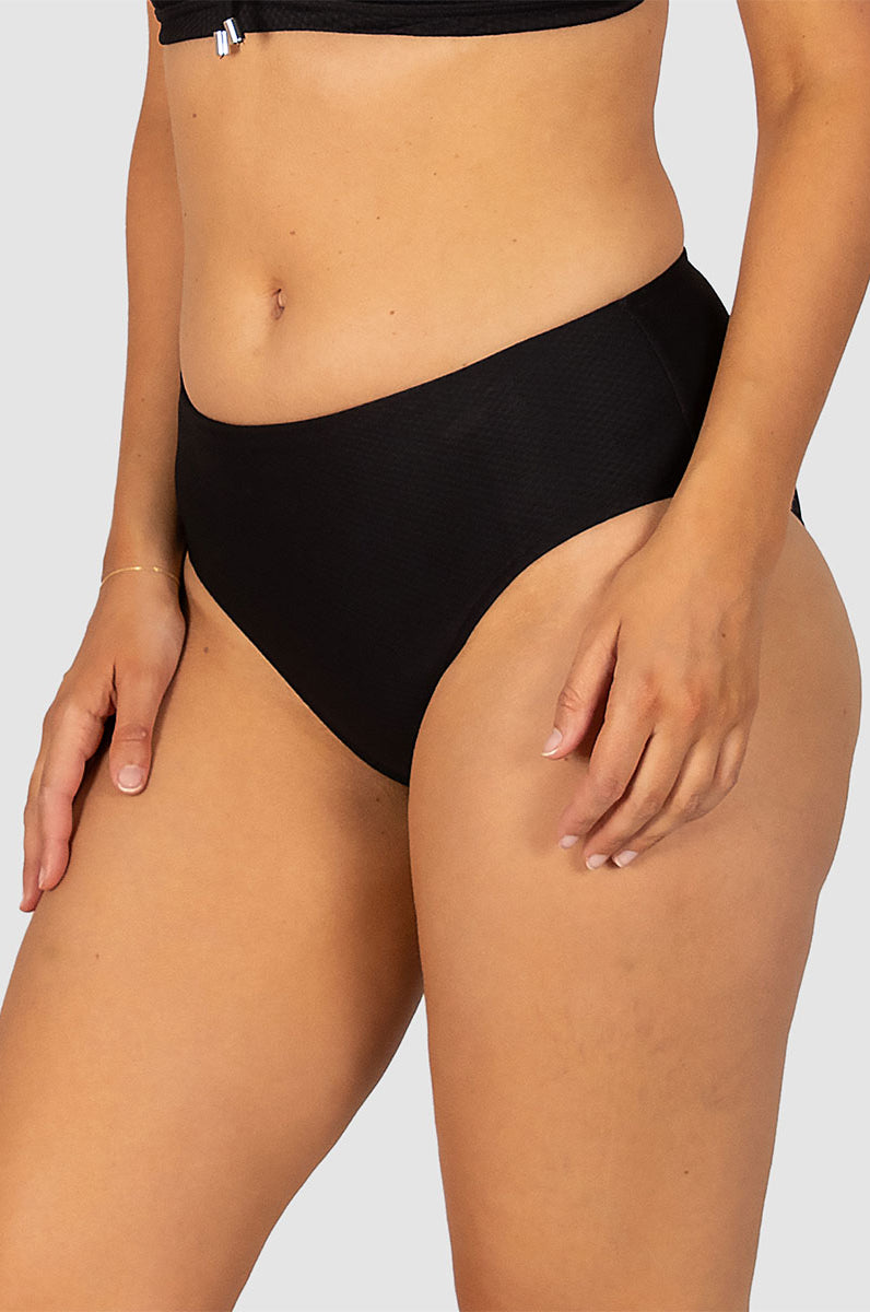 Baku PANT632RCE Rococco Mid Bikini Bottom - Nero_2