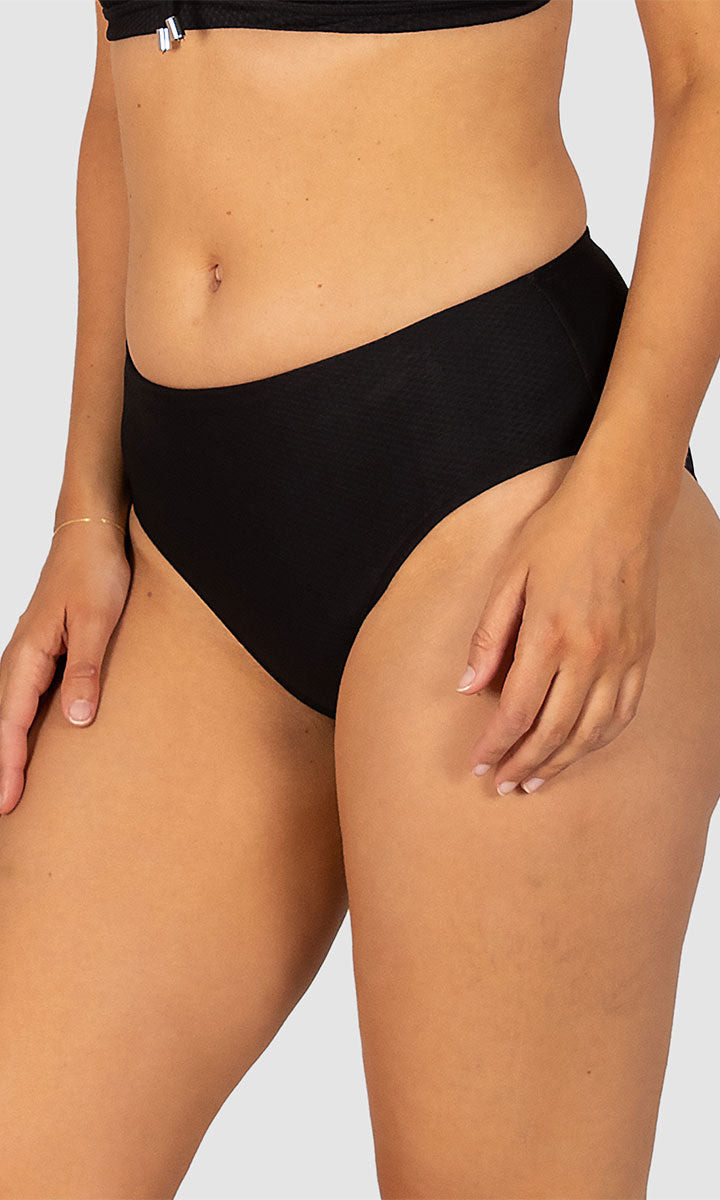 Baku PANT632RCE Rococco Mid Bikini Bottom - Nero_2