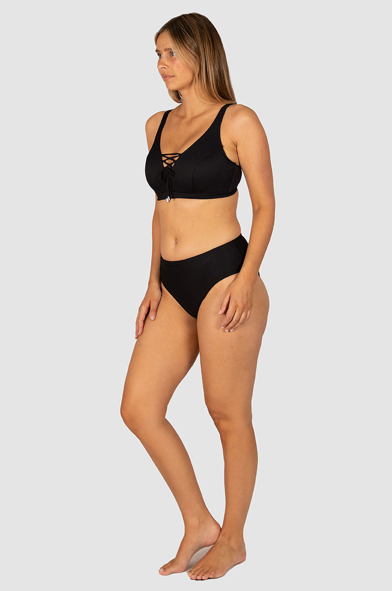Baku PANT632RCE Rococco Mid Bikini Bottom - Nero_5