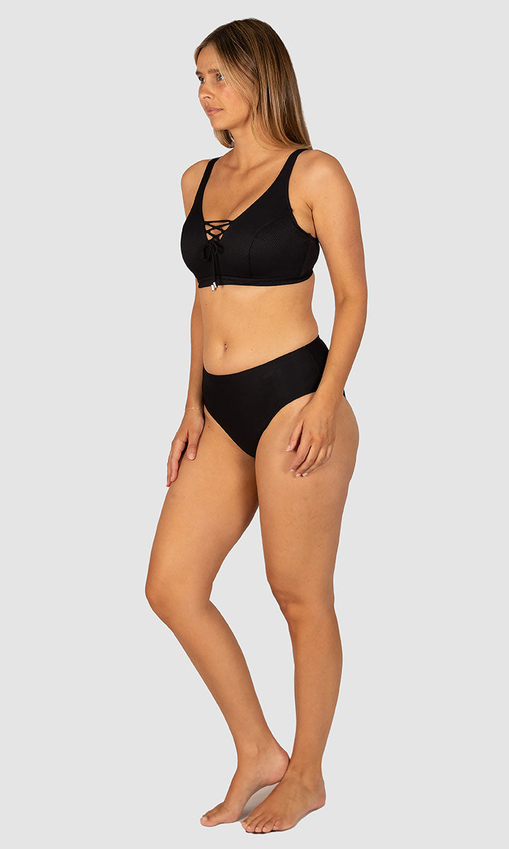 Baku PANT632RCE Rococco Mid Bikini Bottom - Nero_5