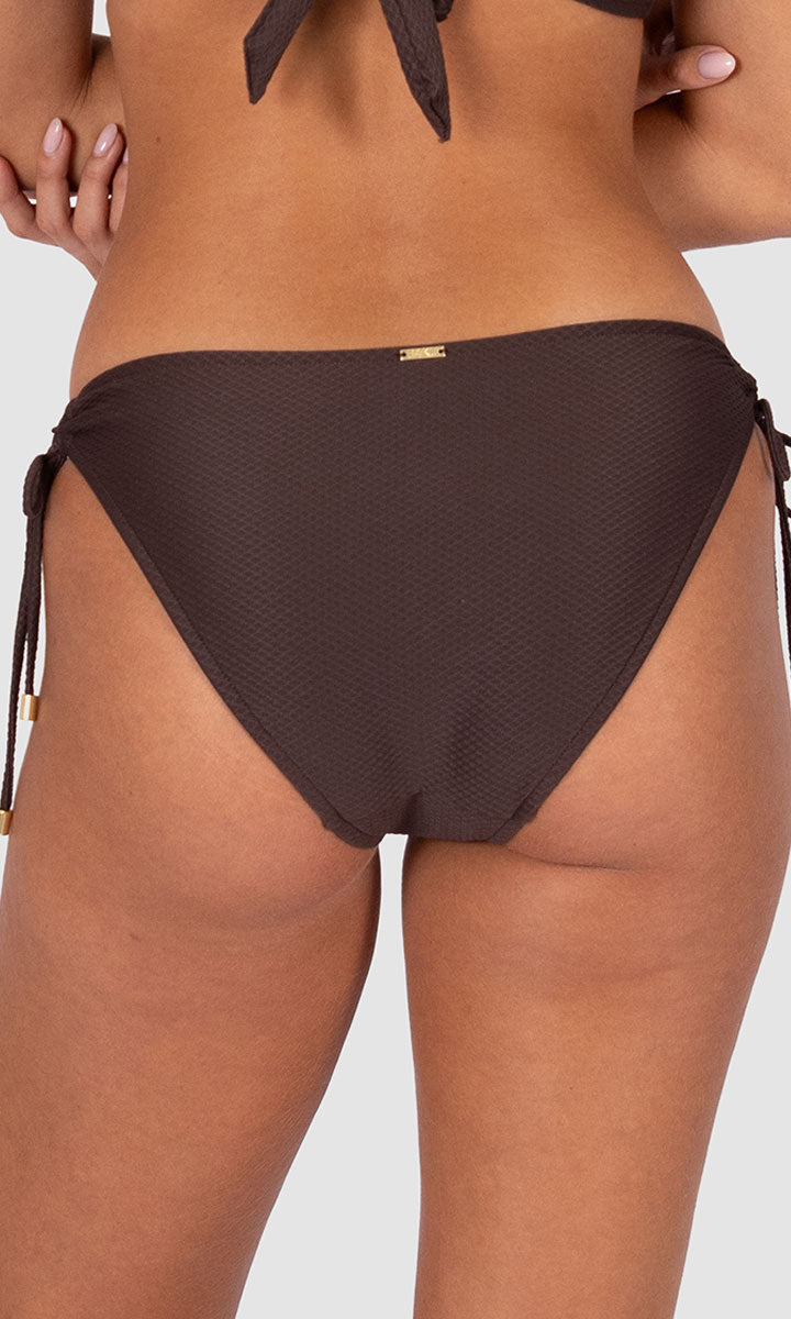 Baku PANT704RCE Rococco Tie Hipster Bikini Bottom - Cocoa_3