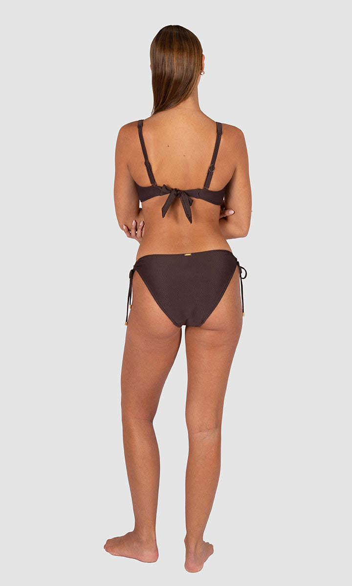 Baku PANT704RCE Rococco Tie Hipster Bikini Bottom - Cocoa_6