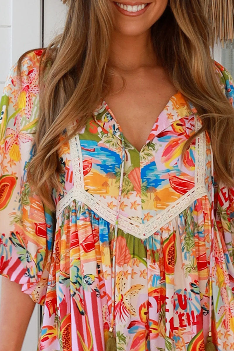 CP0107SPCROSS-2 Juliana Midi Dress - 8