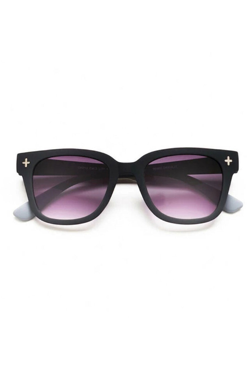 Okkia Giovanni Sunglasses - Black and Grey