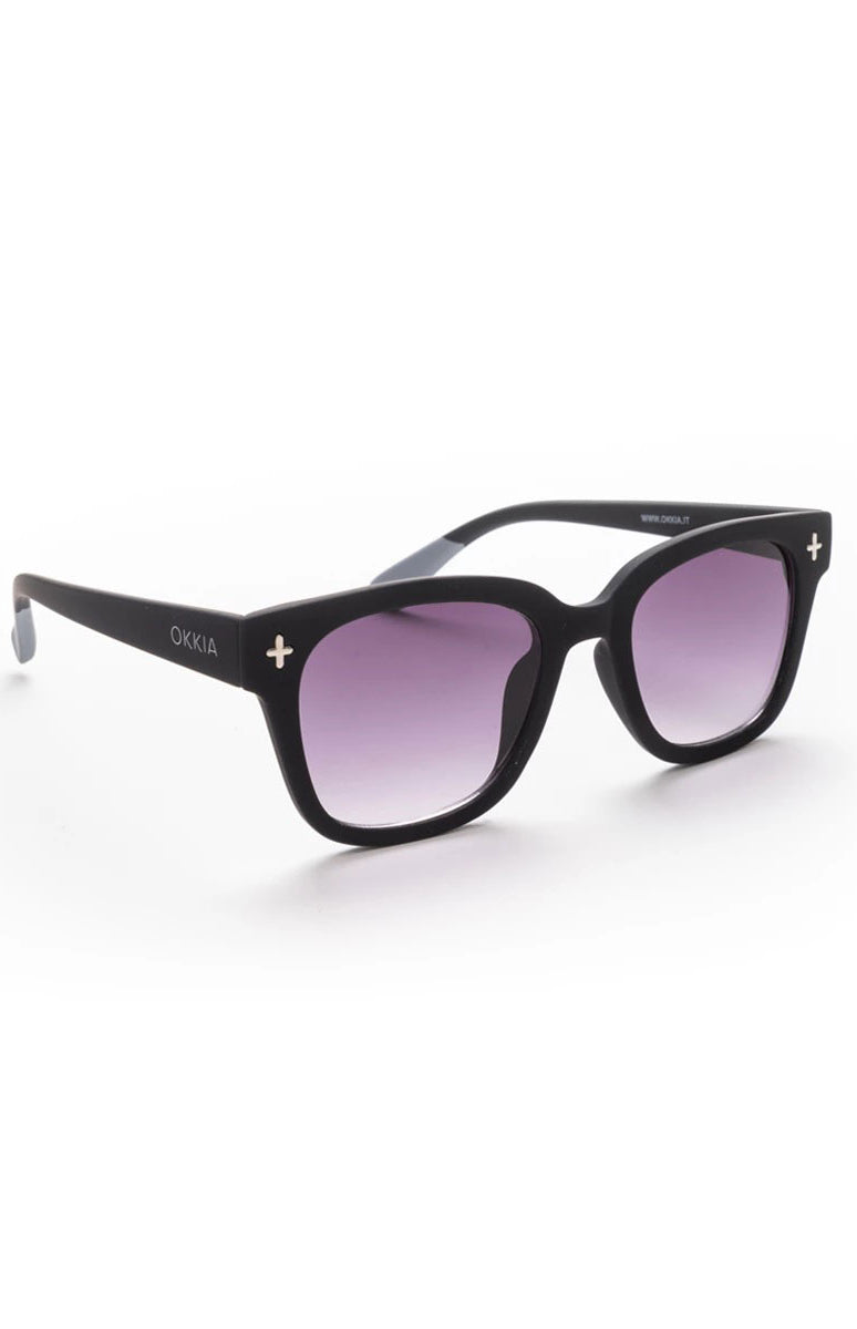 Okkia Giovanni Sunglasses - Black and Grey