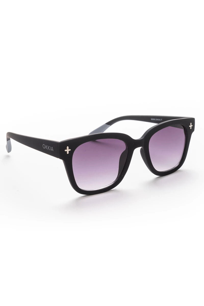 Okkia Giovanni Sunglasses - Black and Grey