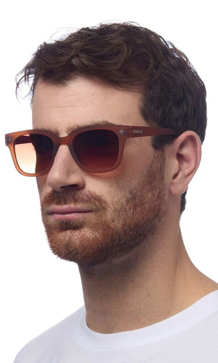 Okkia Giovanni Sunglasses - Brown