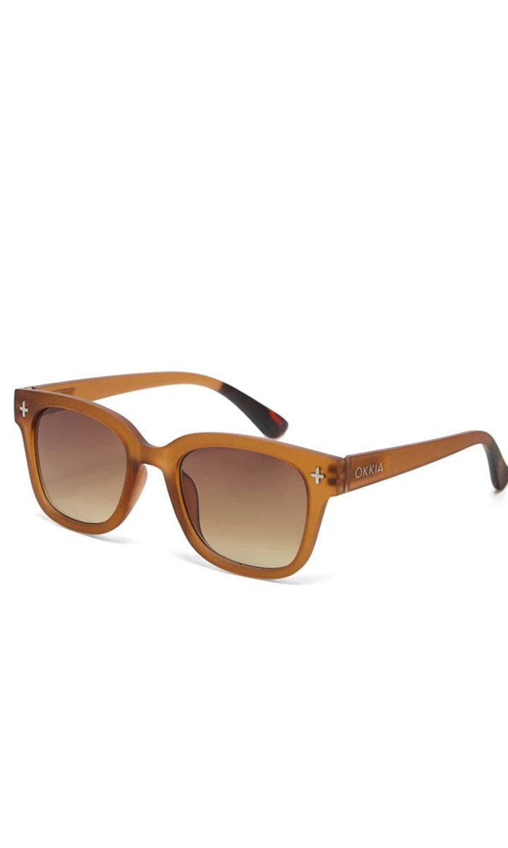 Okkia Giovanni Sunglasses - Brown