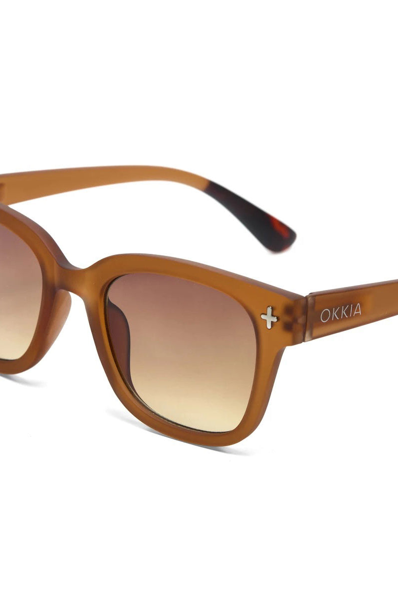 Okkia Giovanni Sunglasses - Brown