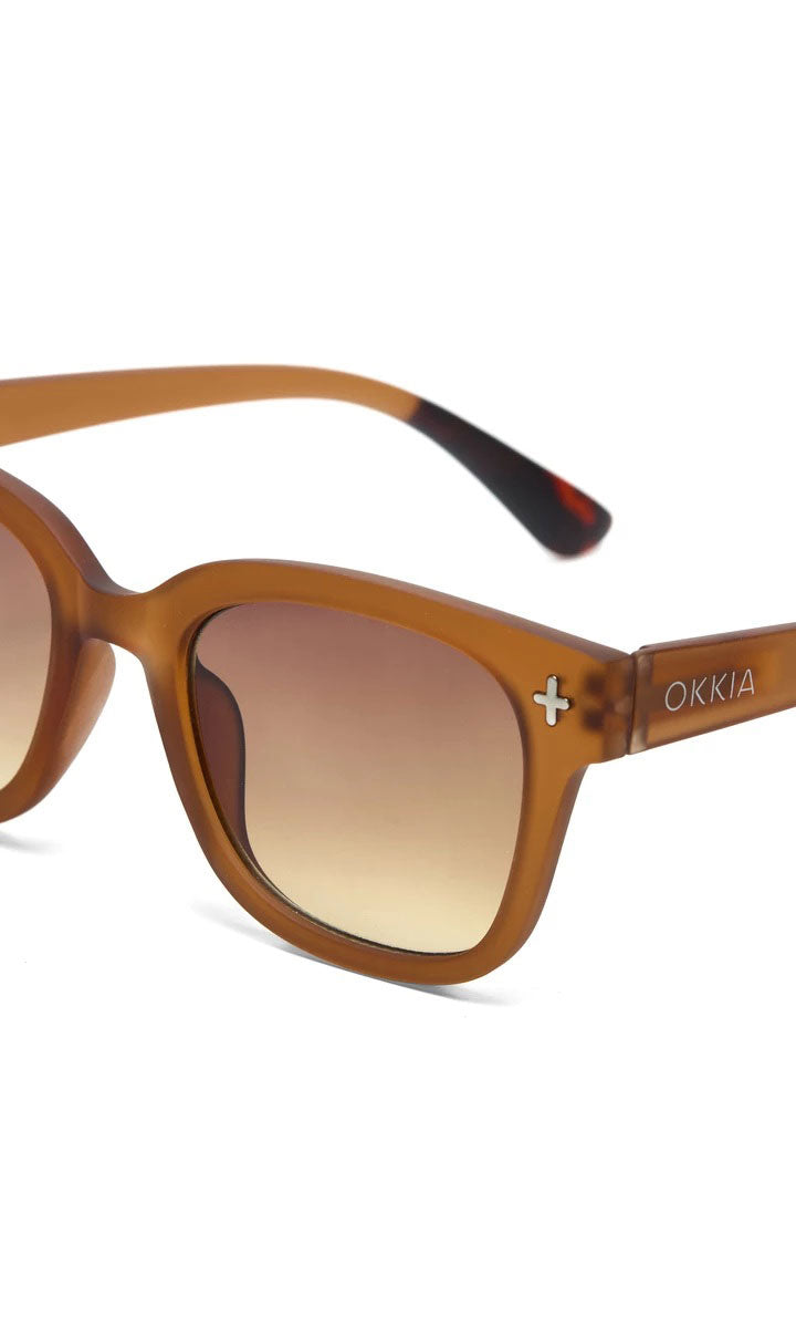 Okkia Giovanni Sunglasses - Brown