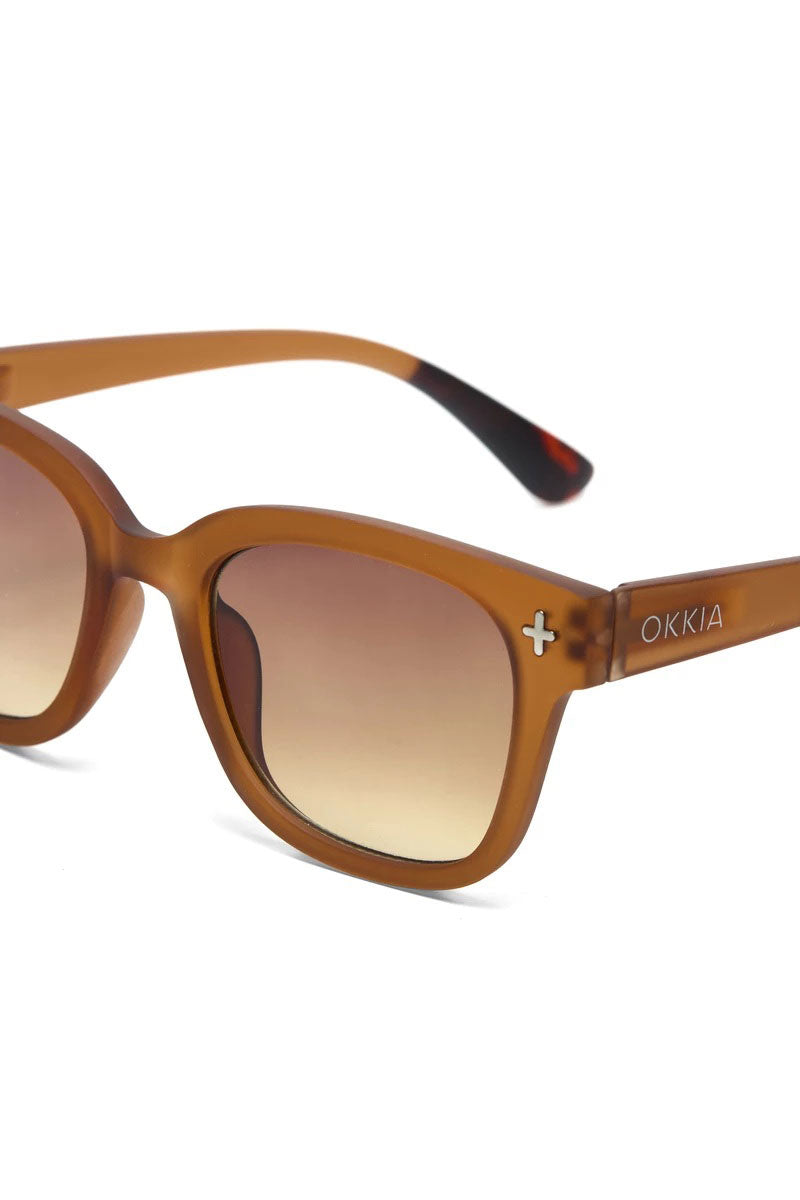 Okkia Giovanni Sunglasses - Brown