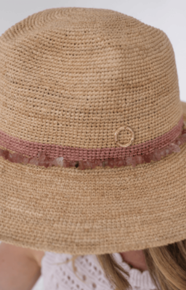 Sundaise Camilla Panama Raffla Blush.