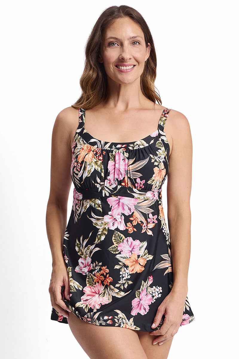 Jantzen JA85059 Select Empire Swim Dress - Multi_2