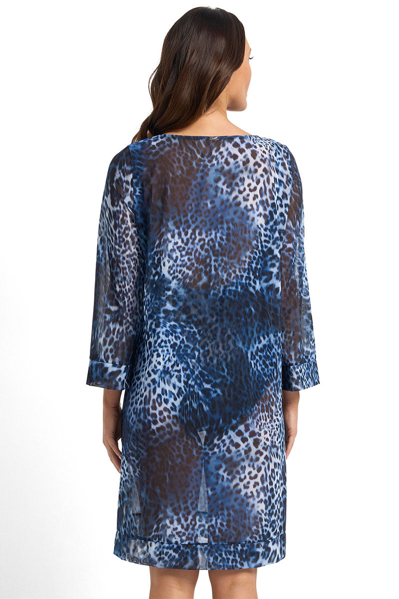 Jantzen Mood Mesh Beach Smock - Navy_2