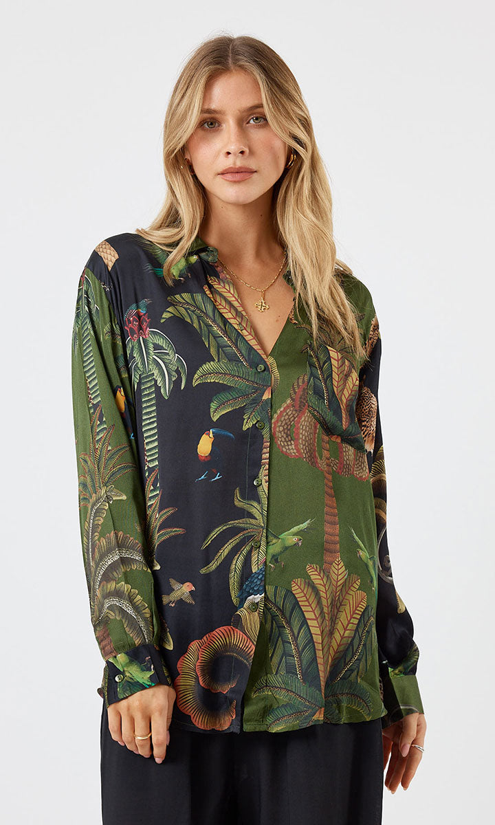 Lula Soul Cheetah Shirt - Multi_1