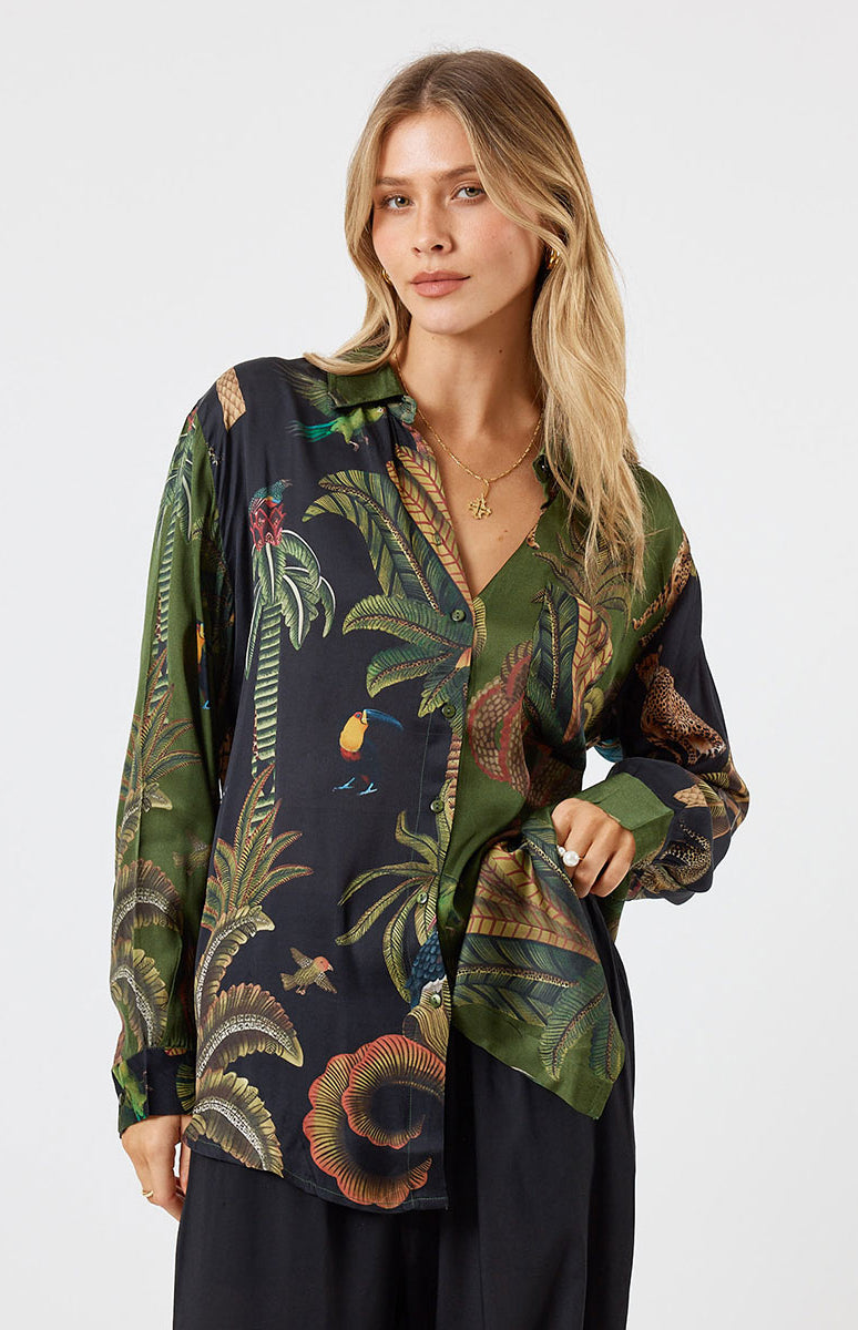 Lula Soul Cheetah Shirt - Multi_2