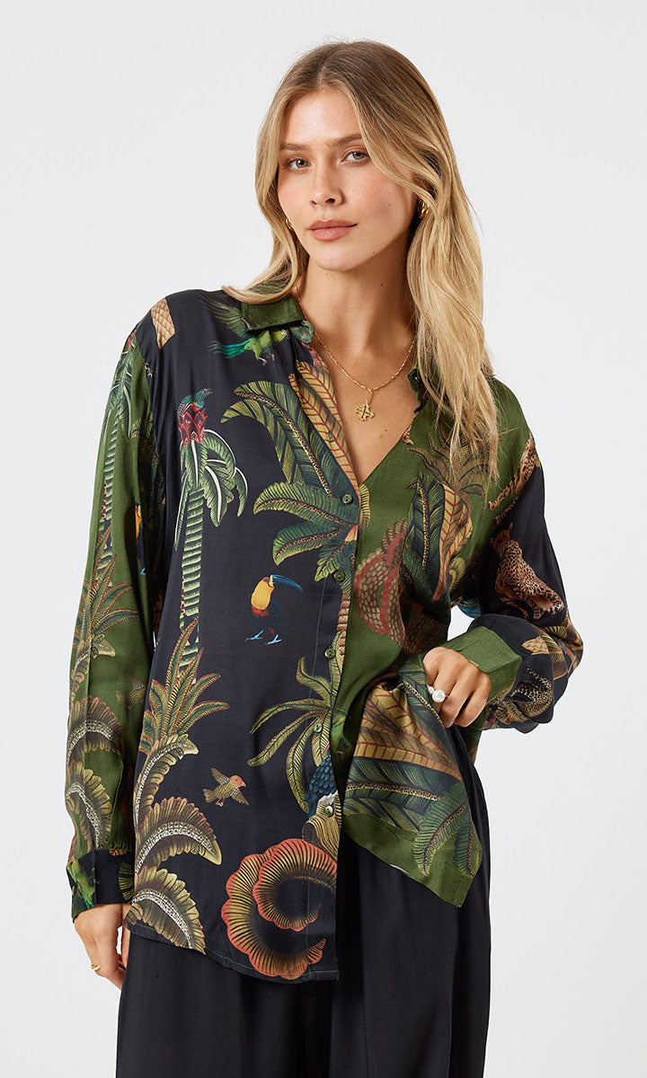 Lula Soul Cheetah Shirt - Multi_2