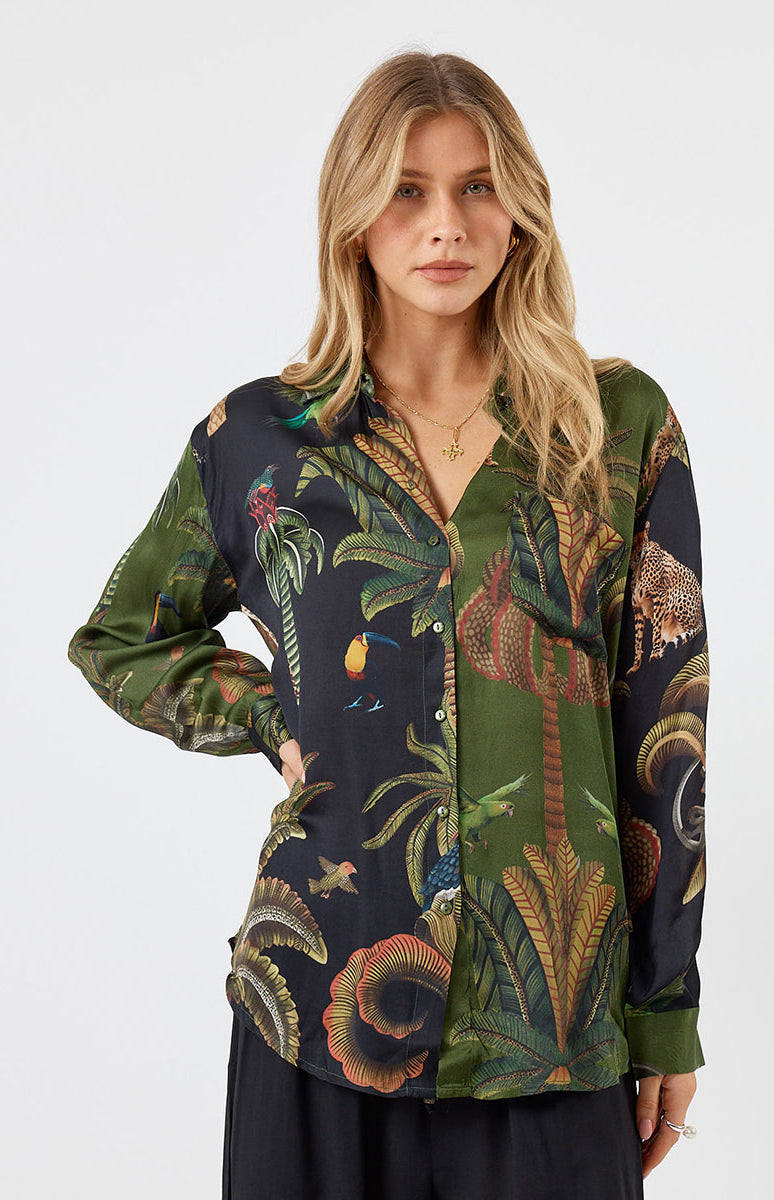 Lula Soul Cheetah Shirt - Multi_3