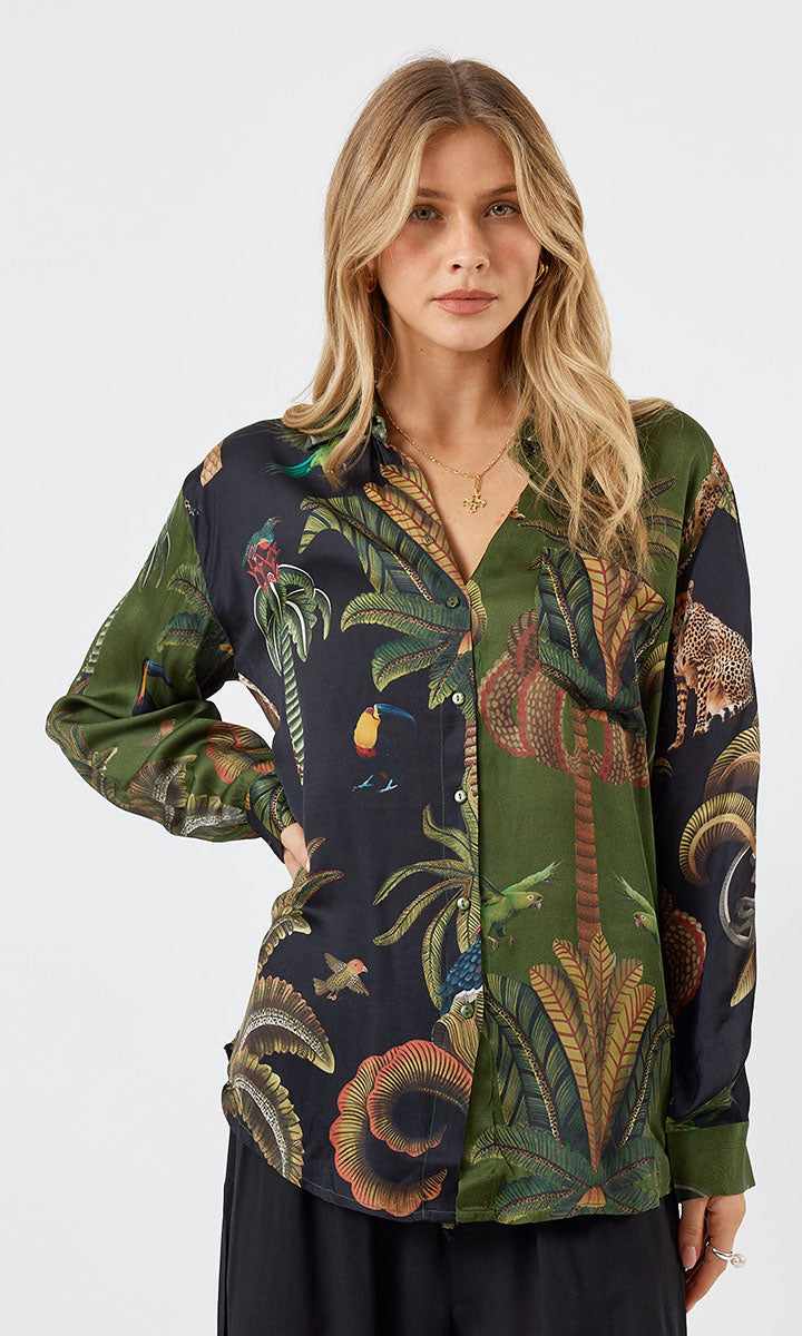 Lula Soul Cheetah Shirt - Multi_3