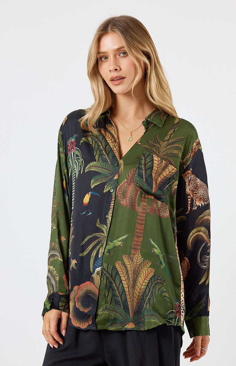 Lula Soul Cheetah Shirt - Multi_4