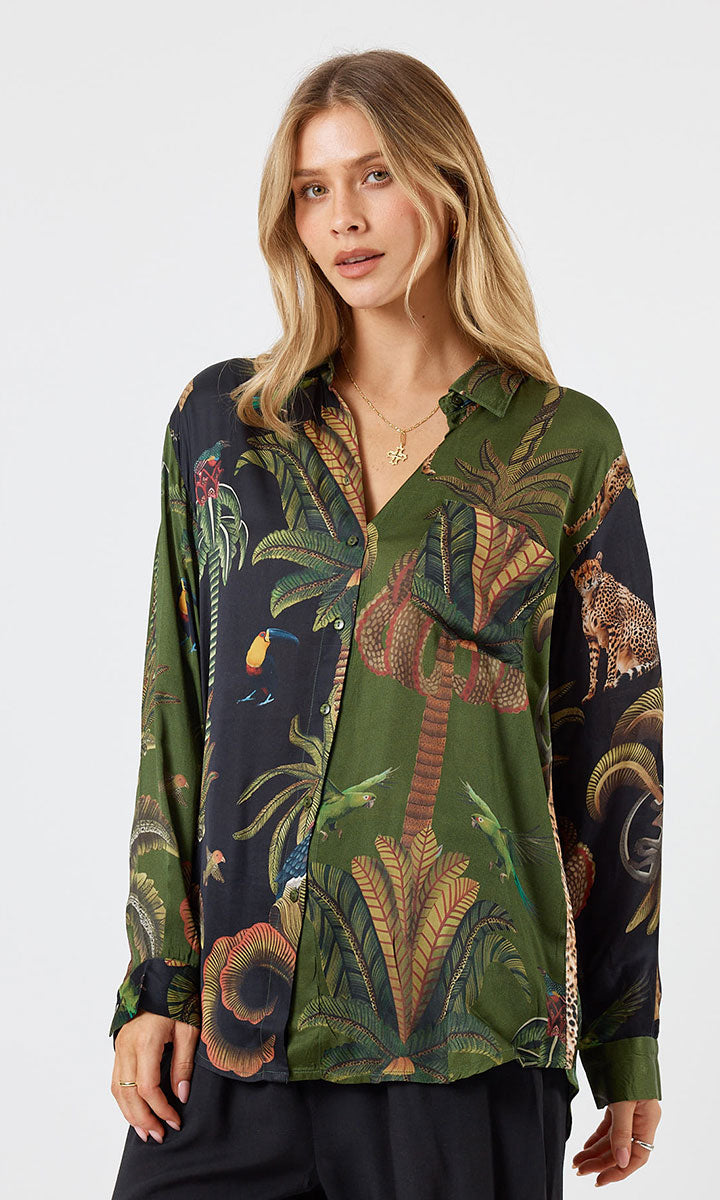 Lula Soul Cheetah Shirt - Multi_4