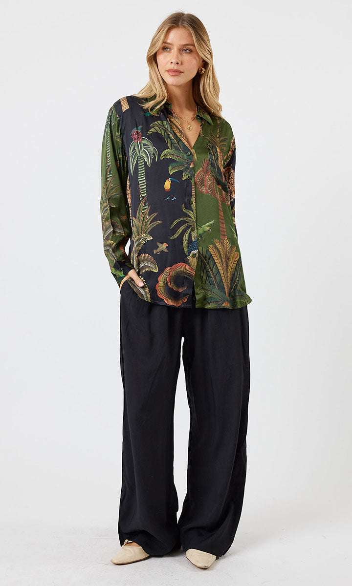 Lula Soul Cheetah Shirt - Multi_8