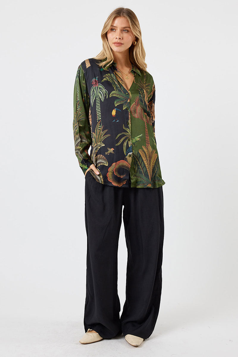 Lula Soul Cheetah Shirt - Multi_8