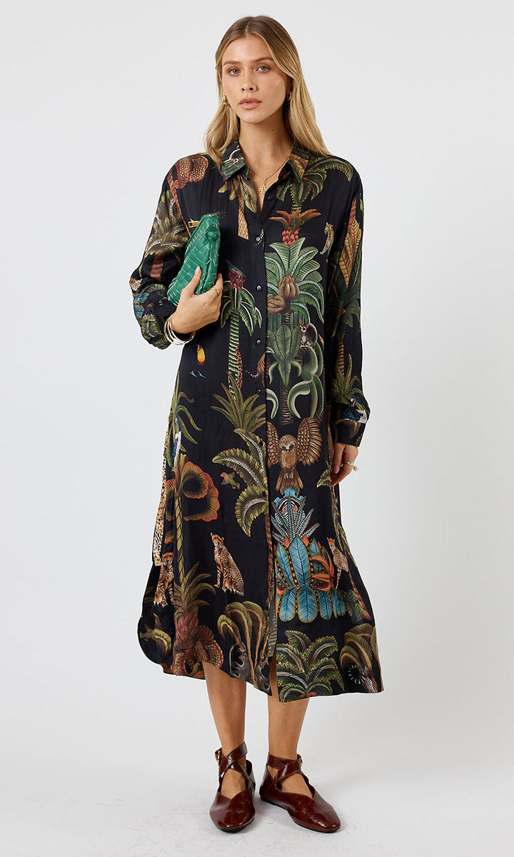 Lula Soul Cheetah Shirtmaker - Black_1