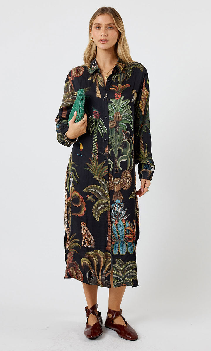 Lula Soul Cheetah Shirtmaker - Black_2