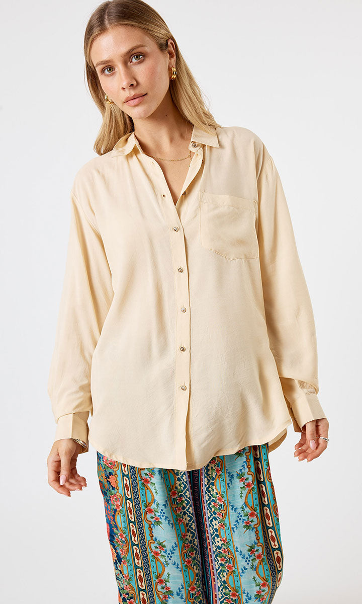 Lula Soul Delta Shirt - Cream_2