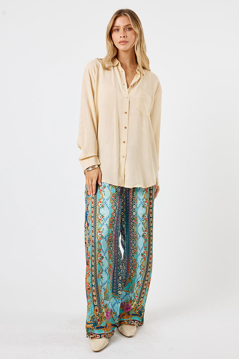 Lula Soul Delta Shirt - Cream_8