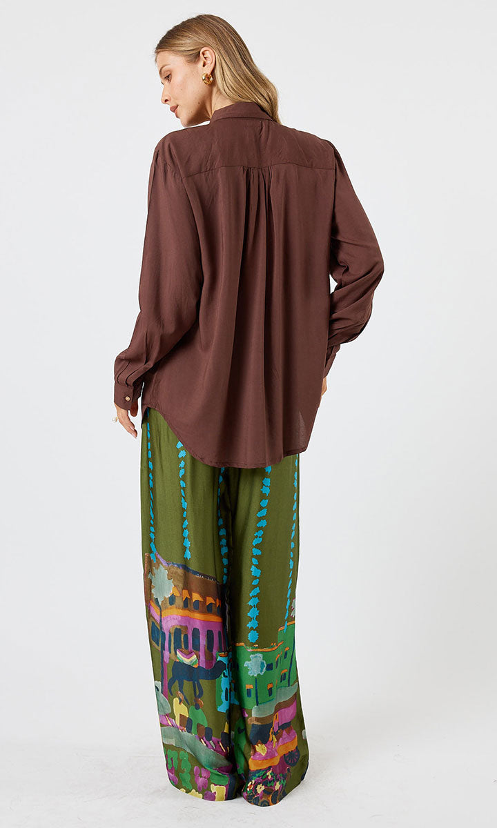 Lula Soul Delta Shirt - Espresso_6