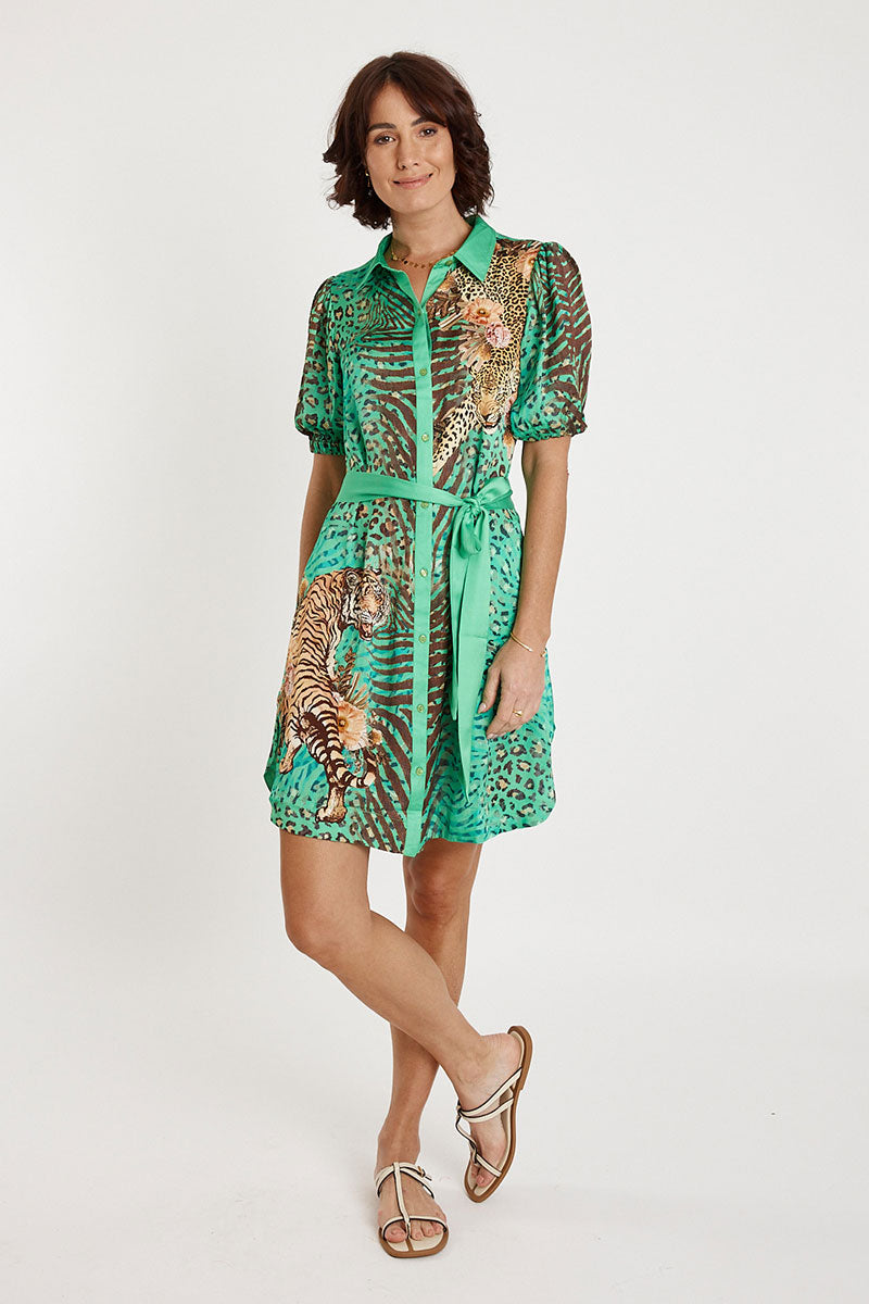 Lula Soul Maasai Dress - Emerald_5
