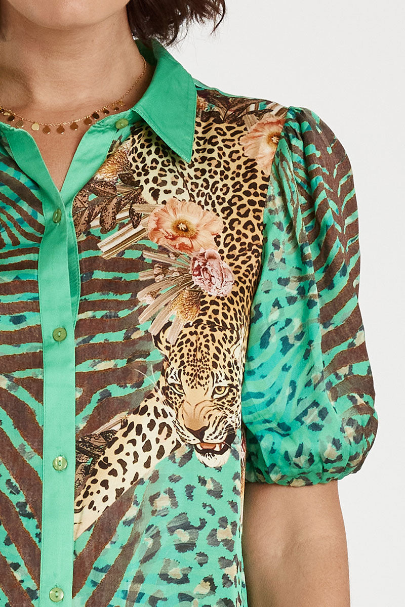 Lula Soul Maasai Dress - Emerald_6