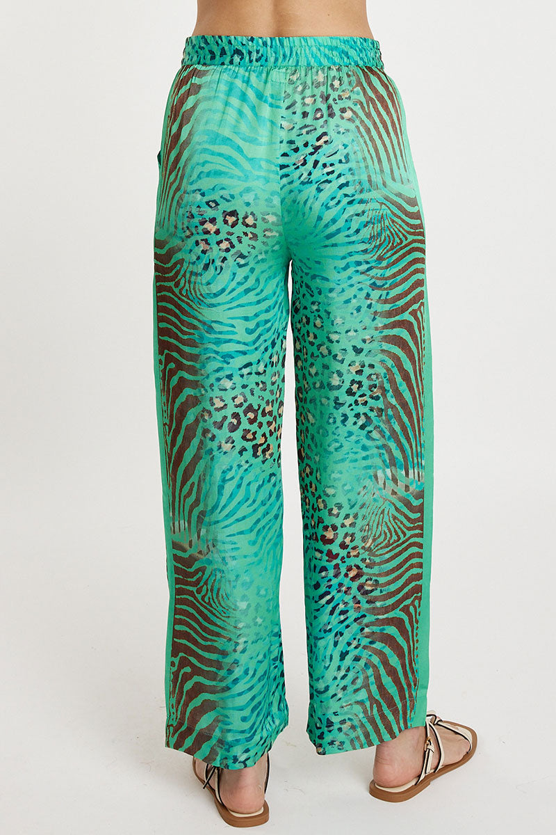 Lula Soul Maasai Pant - Emerald_2