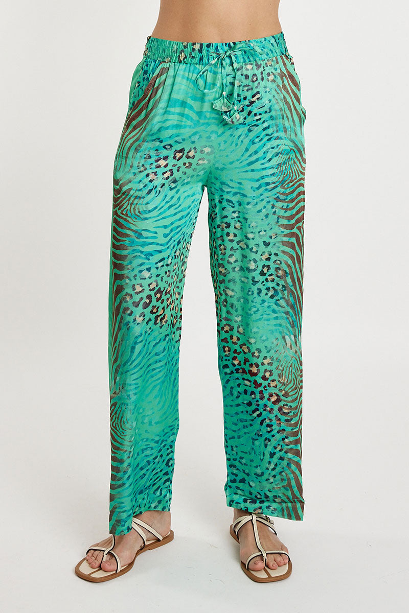 Lula Soul Maasai Pant - Emerald_3