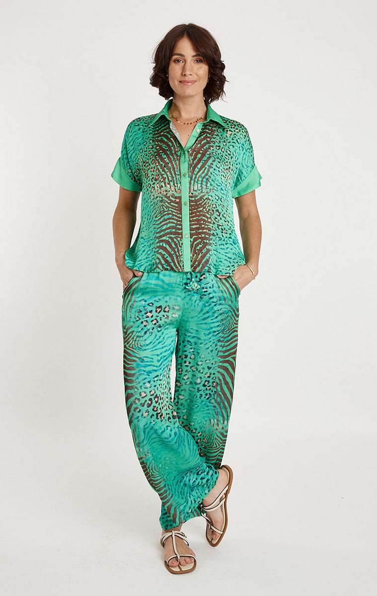Lula Soul Maasai Pant - Emerald_4