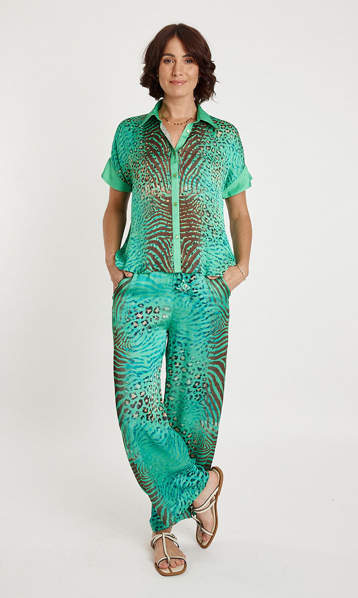 Lula Soul Maasai Pant - Emerald_4