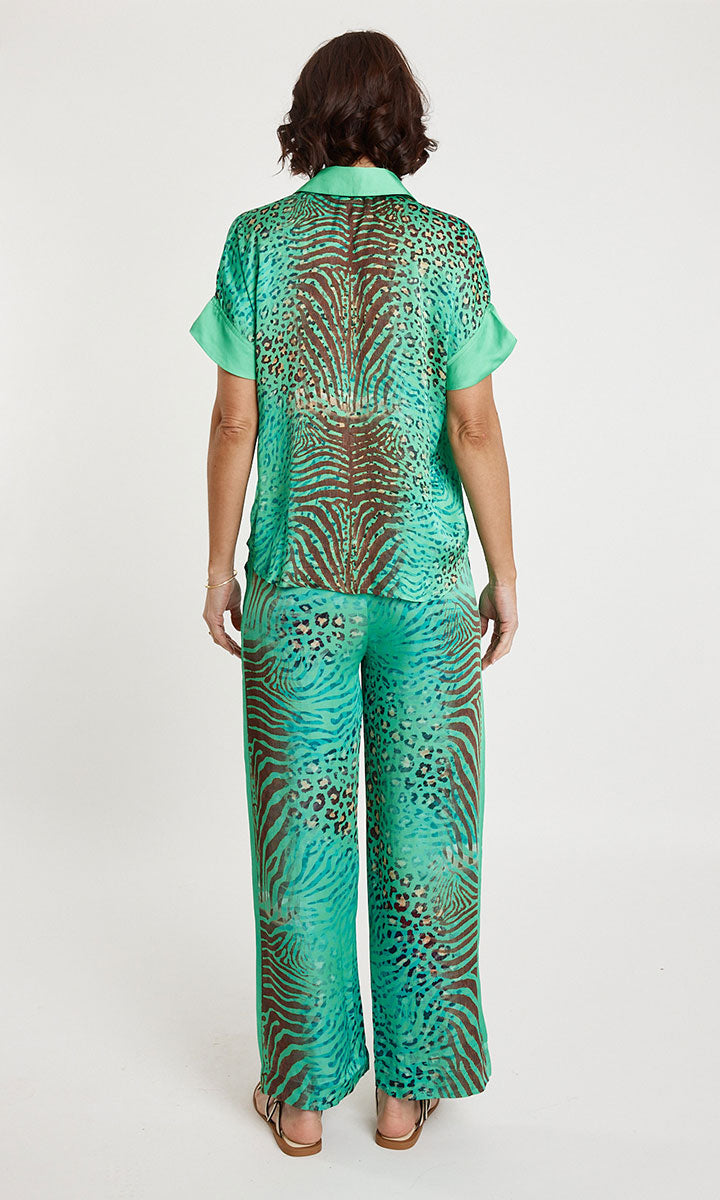 Lula Soul Maasai Pant - Emerald_5