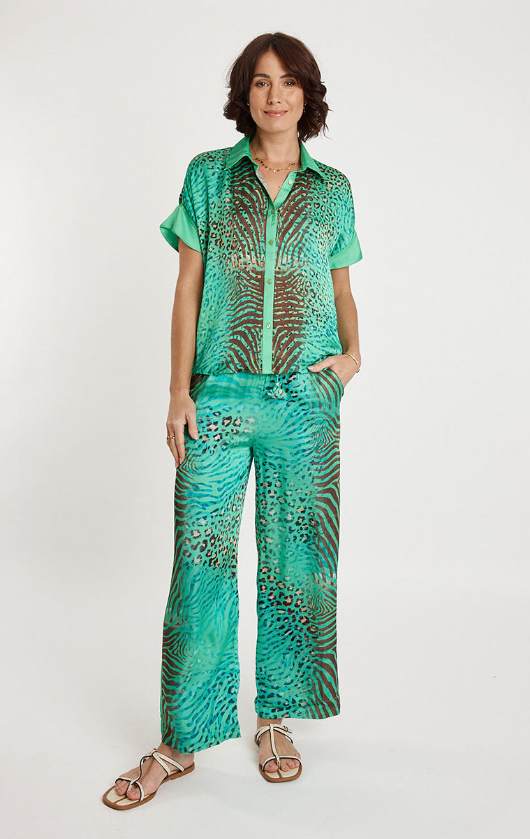 Lula Soul Maasai Pant - Emerald_6