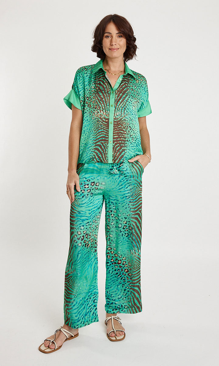 Lula Soul Maasai Pant - Emerald_6