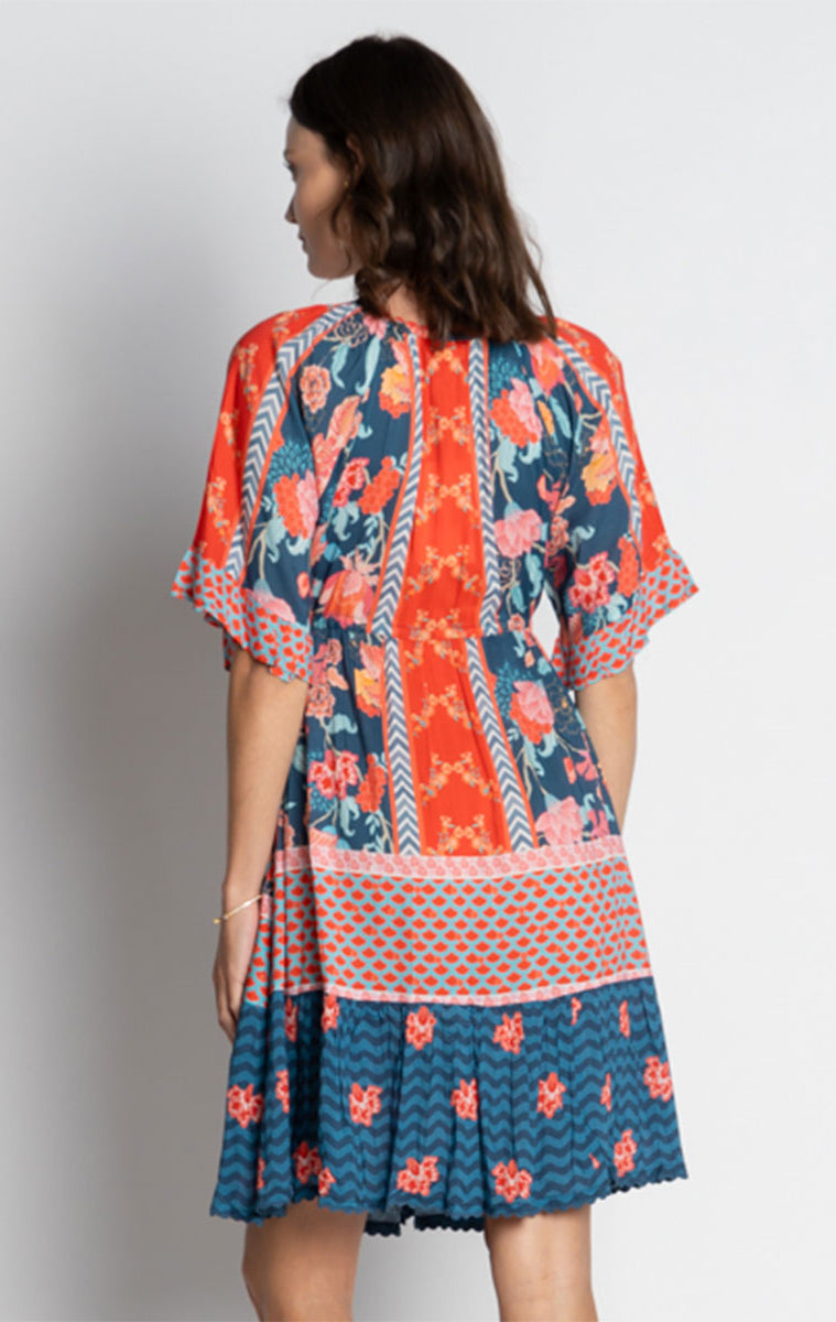 Lula Soul Mulini Dress - Navy_2