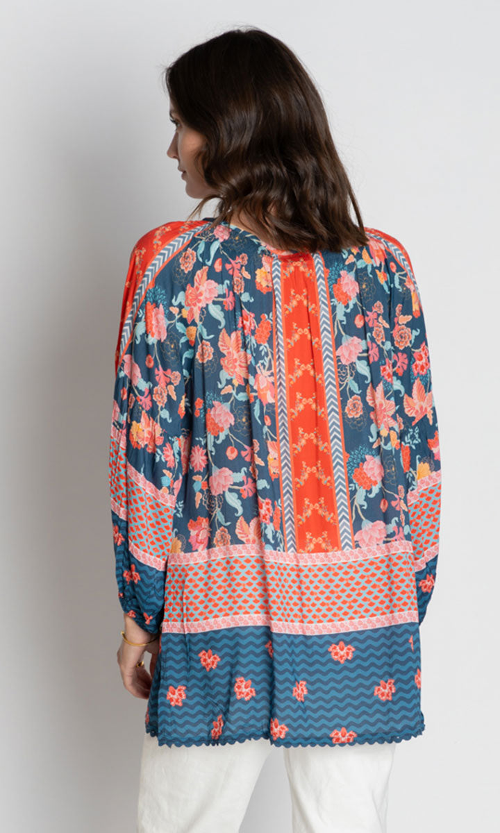 Lula Soul Mulini Top - Navy_2