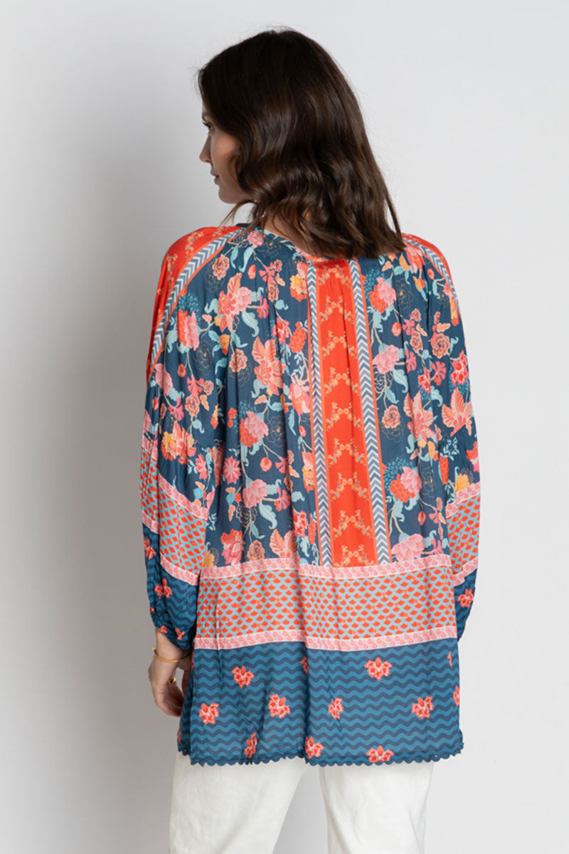 Lula Soul Mulini Top - Navy_2