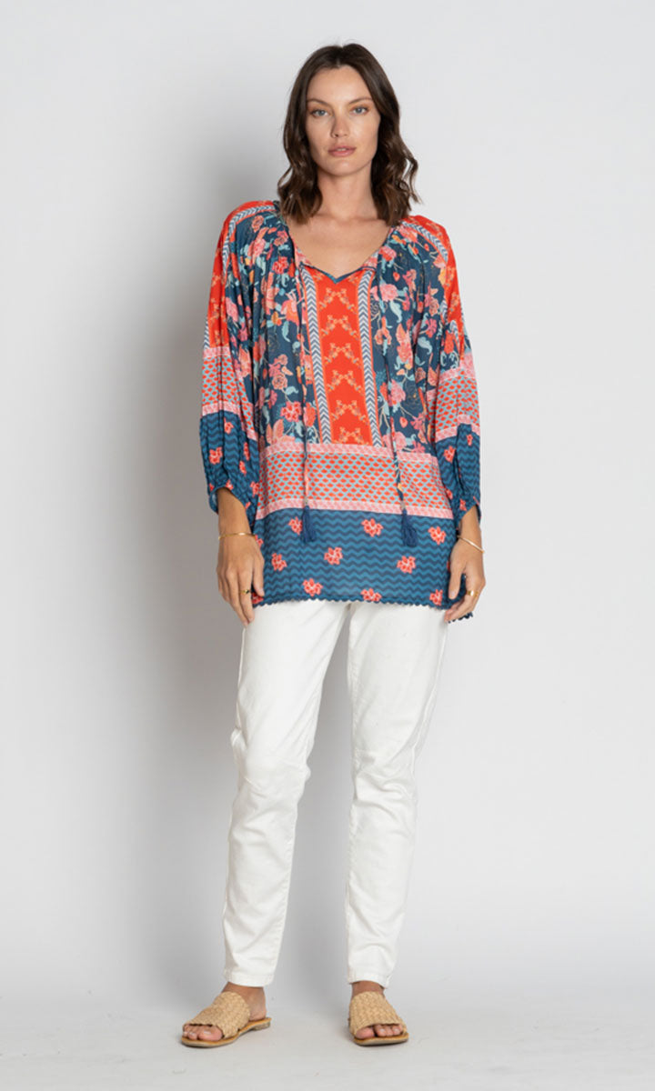 Lula Soul Mulini Top - Navy_3