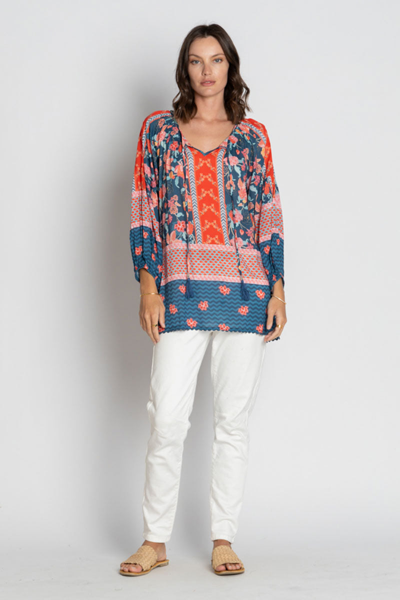 Lula Soul Mulini Top - Navy_3